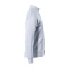 Mascot Crossover Lavit Sweatshirt With Zipper White