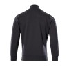 Mascot Crossover Lavit Sweatshirt With Zipper Black