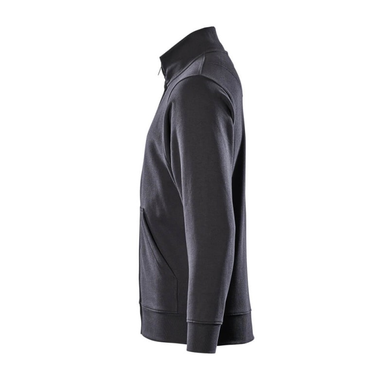 Mascot Crossover Lavit Sweatshirt With Zipper Black