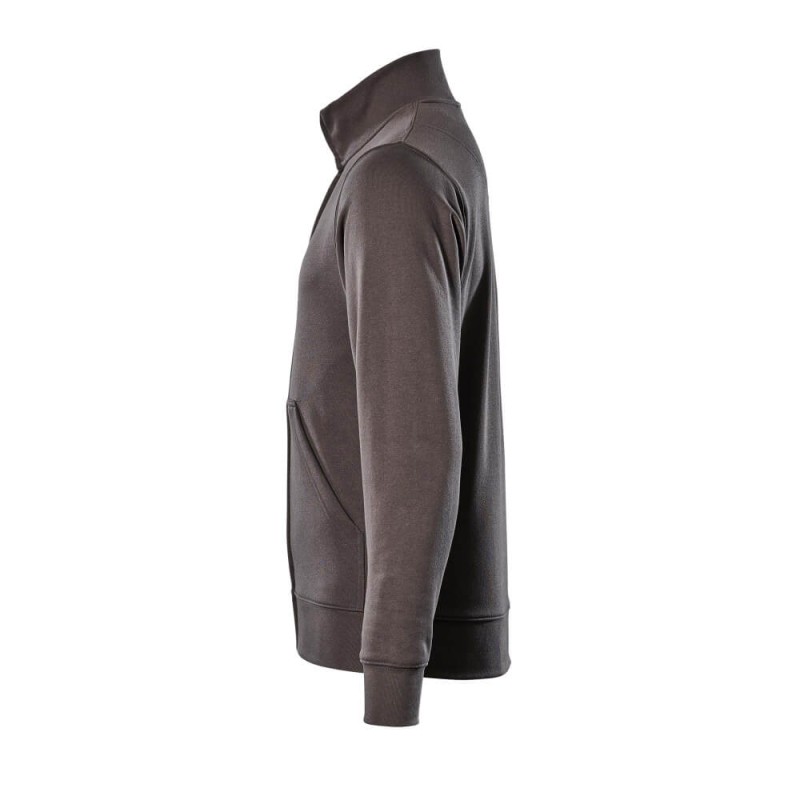 Mascot Crossover Lavit Sweatshirt With Zipper Dark Anthracite