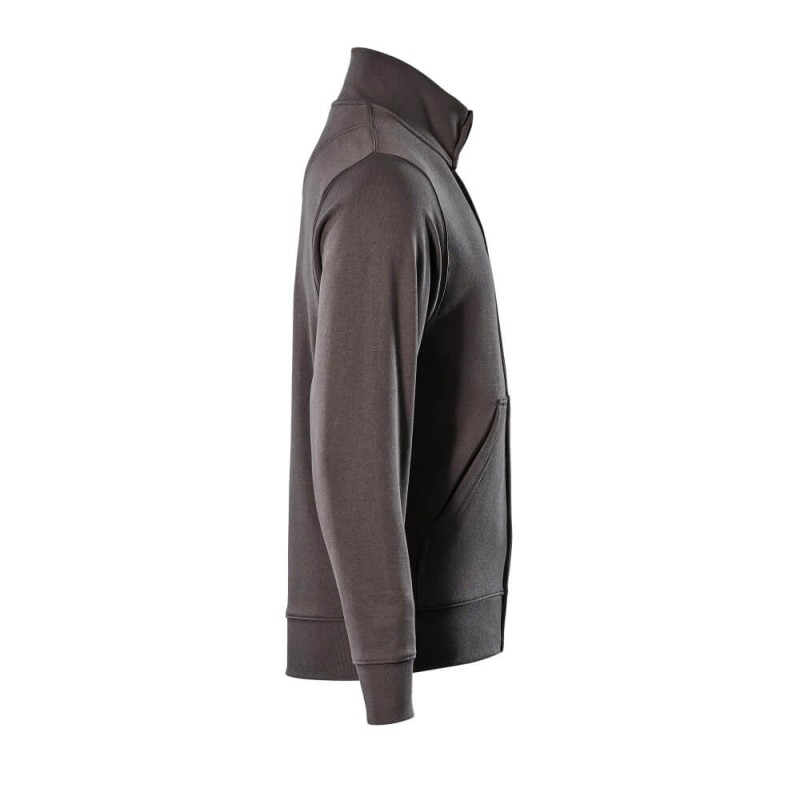 Mascot Crossover Lavit Sweatshirt With Zipper Dark Anthracite
