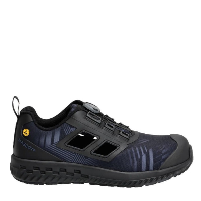 Mascot Footwear Customized F0651 BOA Safety Sandals Stone Blue / Black