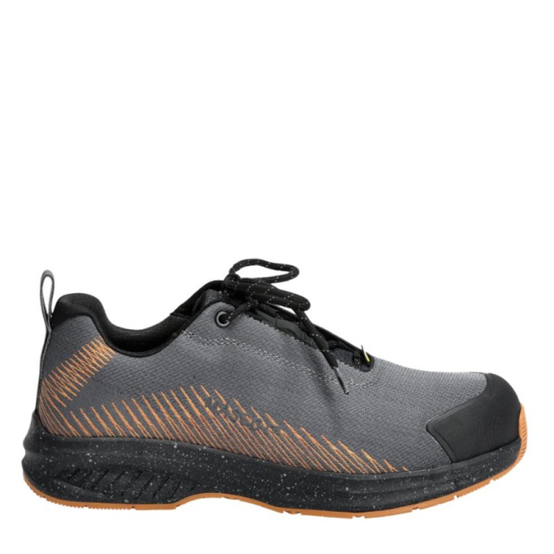 Mascot Footwear Customized F1600 Safety Shoes Stone Grey / Nut Brown
