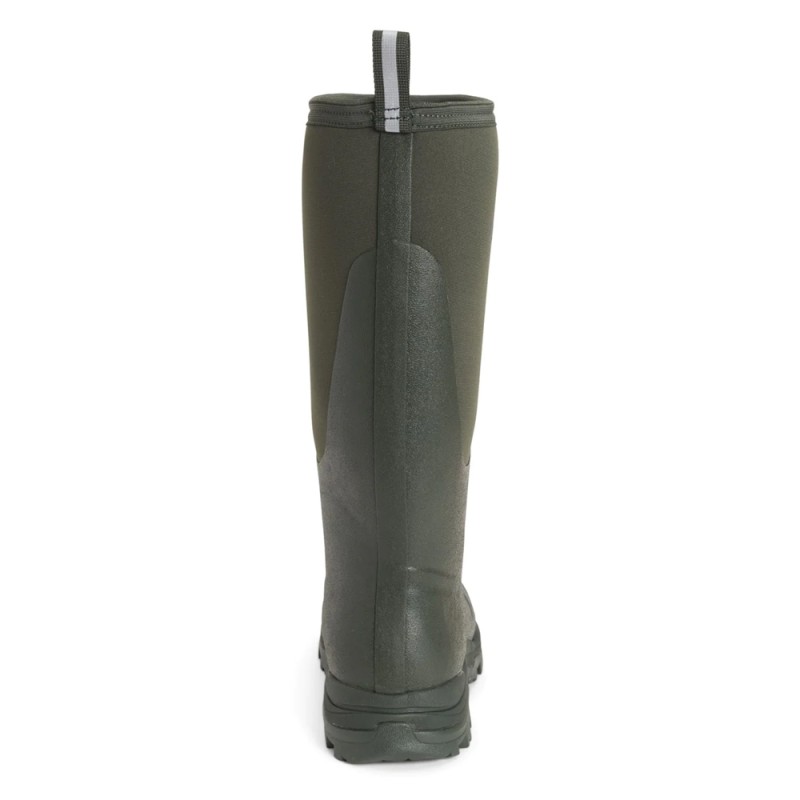 Muck Outpost Tall Wellingtons Moss