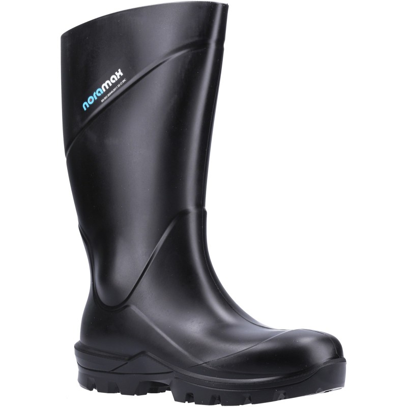 Nora Noramax Black Safety Wellingtons