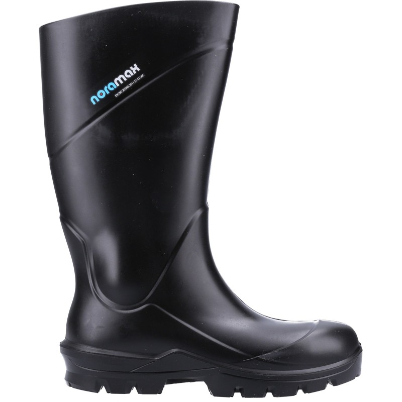 Nora Noramax Black Safety Wellingtons