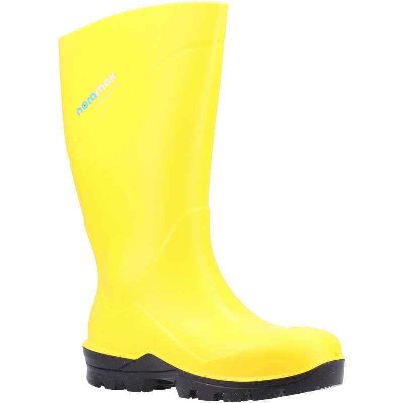 Nora Noramax Yellow Safety Wellingtons