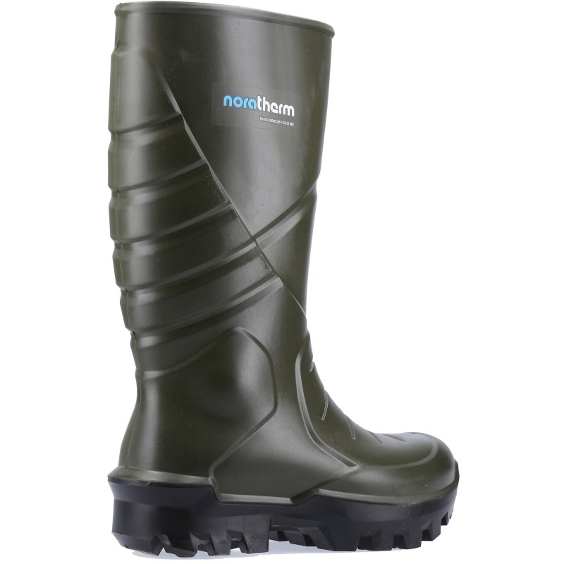 Nora Noratherm Green Insulated Safety Wellingtons