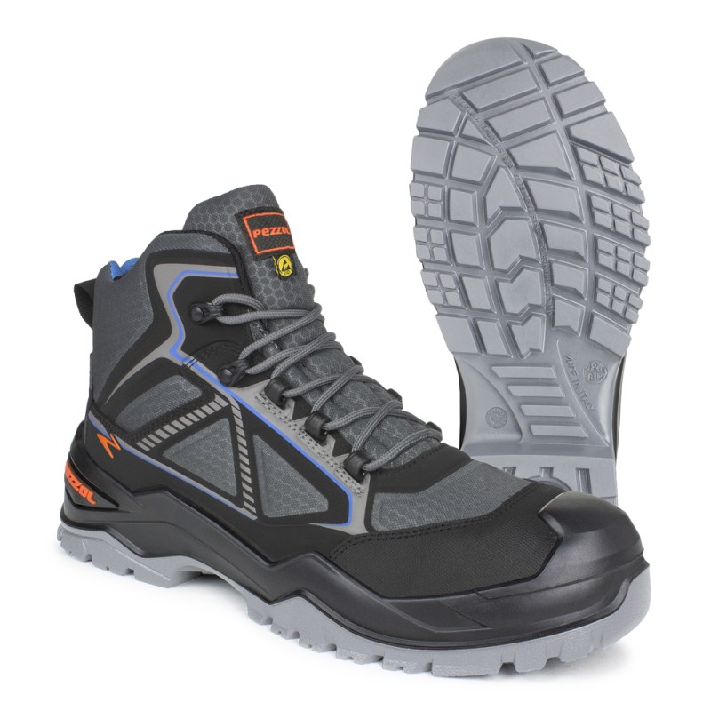 Pezzol Morgan Grey Safety Boots