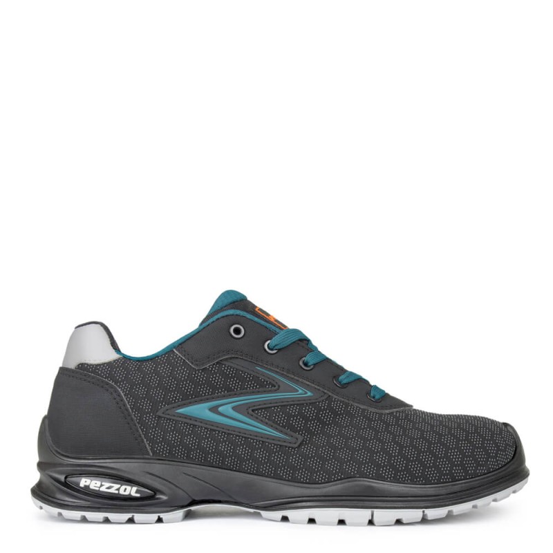 Pezzol Mustang Black Safety Trainers