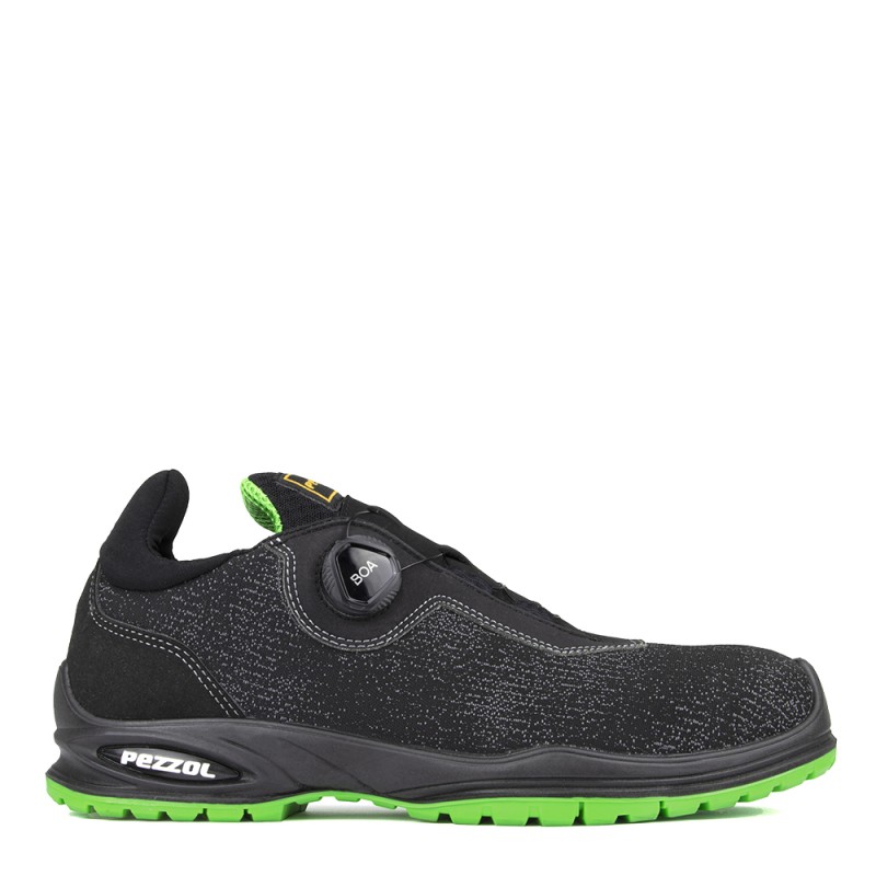 Pezzol Sumatra Black BOA Safety Trainers