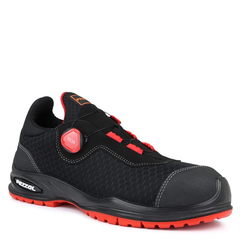 Pezzol Indian Cobra Black BOA Safety Trainers