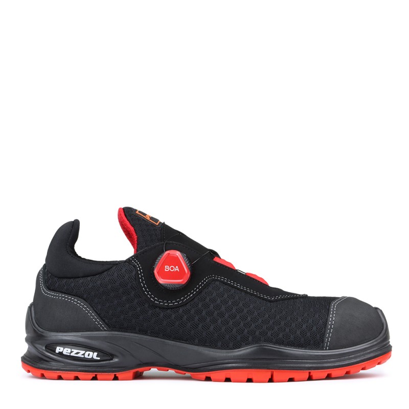 Pezzol Indian Cobra Black BOA Safety Trainers