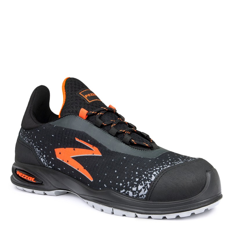 Pezzol Radical Orange Safety Trainers