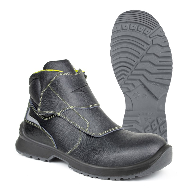 Pezzol Fink Black Welder Boots