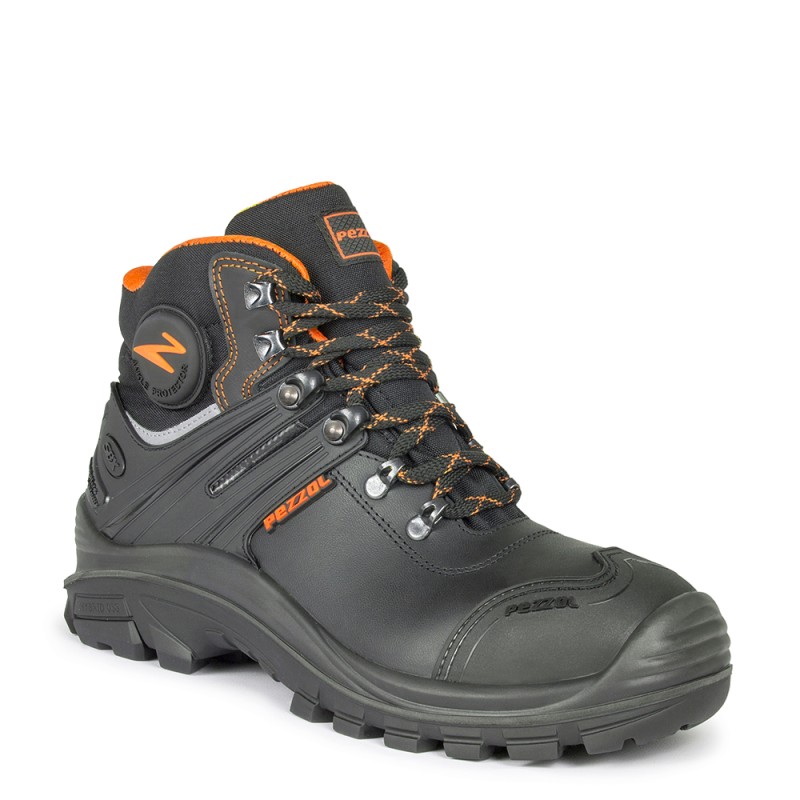 Pezzol Cobra Black Safety Boots