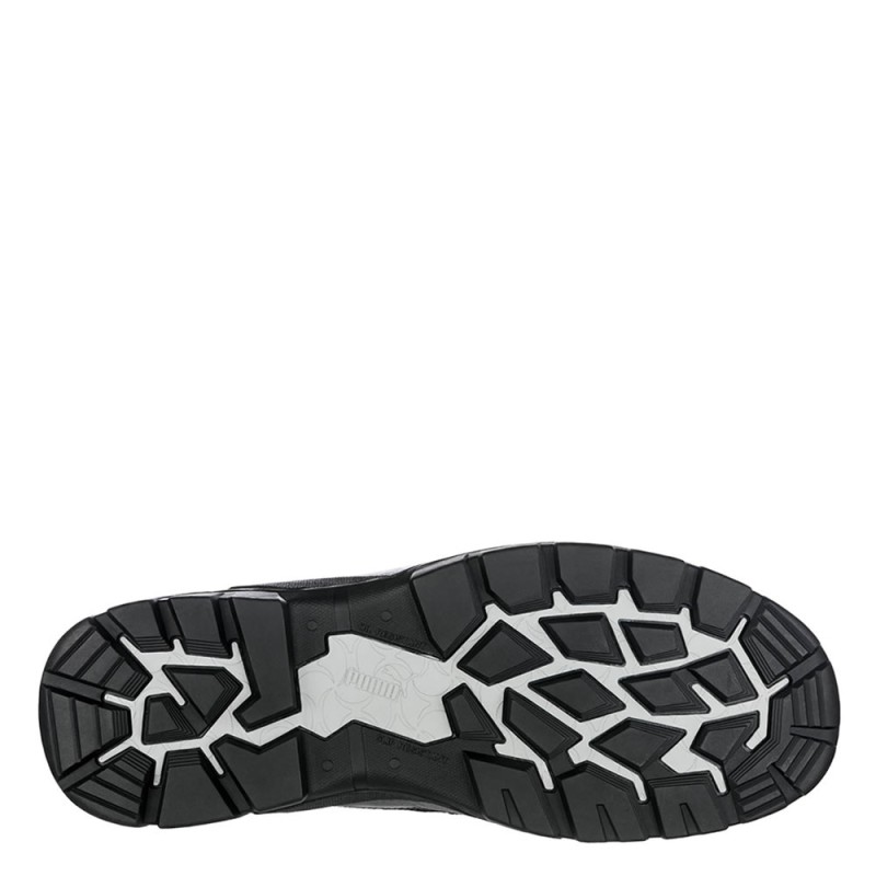 Puma Conquest 630730 Black Safety Boots Side Zip