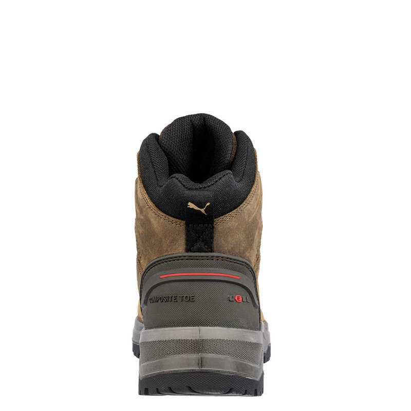Puma Iron HD Brown Mens Safety Boots S3S