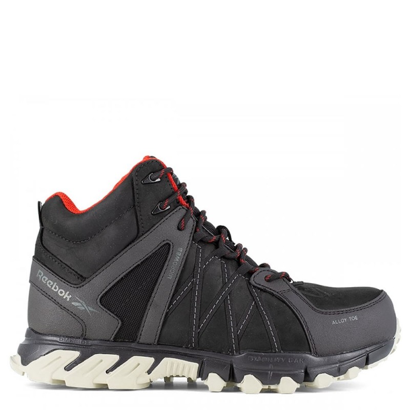 Reebok R1052 Trailgrip Black Safety Boots