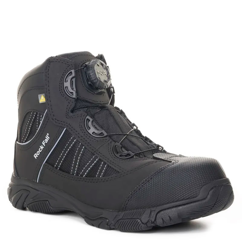 Rock Fall RF160 Ohm Metal Free ESD Safety Boots BOA