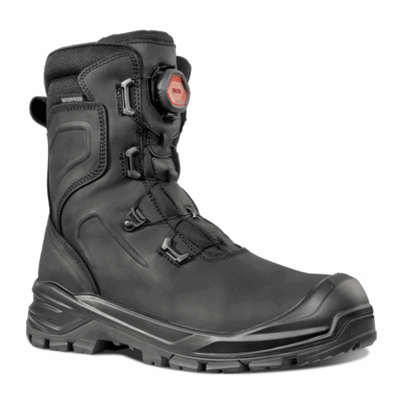 Rock Fall RF605 Challenger Black BOA Waterproof Safety Boots