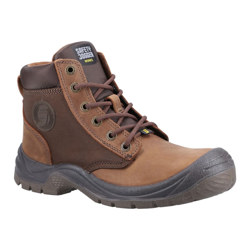 Safety Jogger Dakar S3 Brown Safety Boots