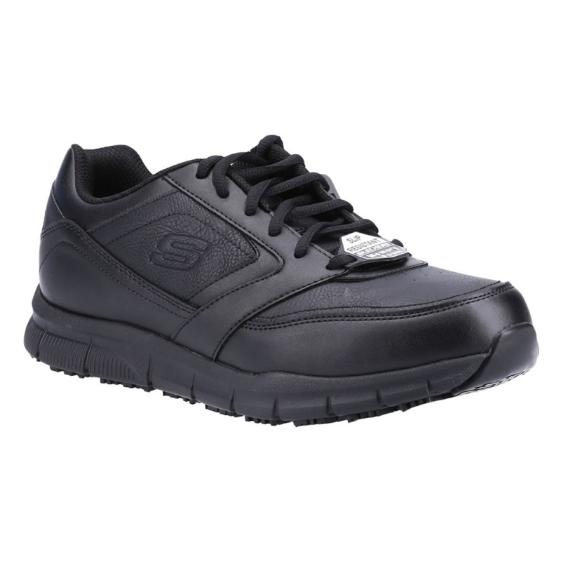 Skechers Nampa Black Trainers