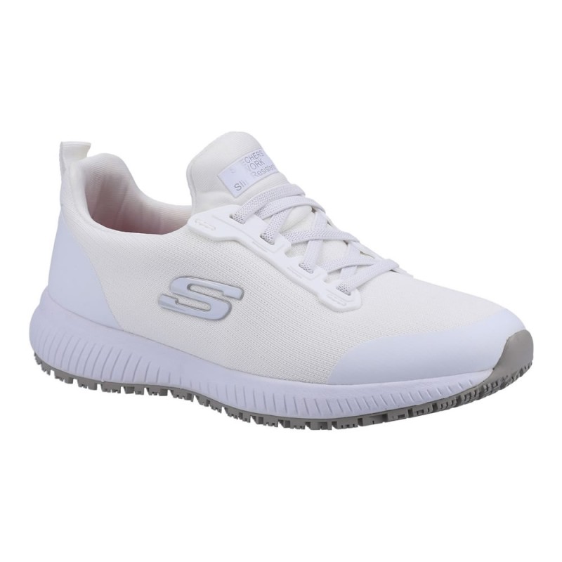 Skechers Squad Womens Trainers White