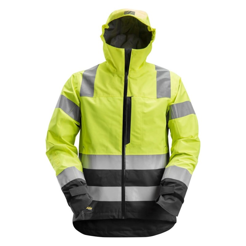Snickers 1330 AllroundWork Hi-Vis Shell Jacket CL3