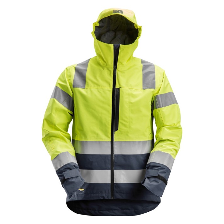 Snickers 1330 AllroundWork Hi-Vis Shell Jacket CL3