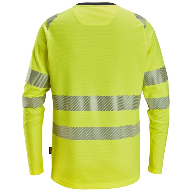 Snickers 2431 Hi-Vis Class 2/3 Long Sleeve T-Shirt