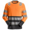 Snickers 2433 AllroundWork Hi-Vis Long Sleeve T-Shirt