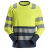 Snickers 2433 AllroundWork Hi-Vis Long Sleeve T-Shirt