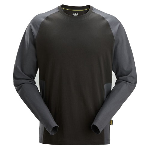 Snickers 2450 Two-Coloured Long Sleeve T-Shirt