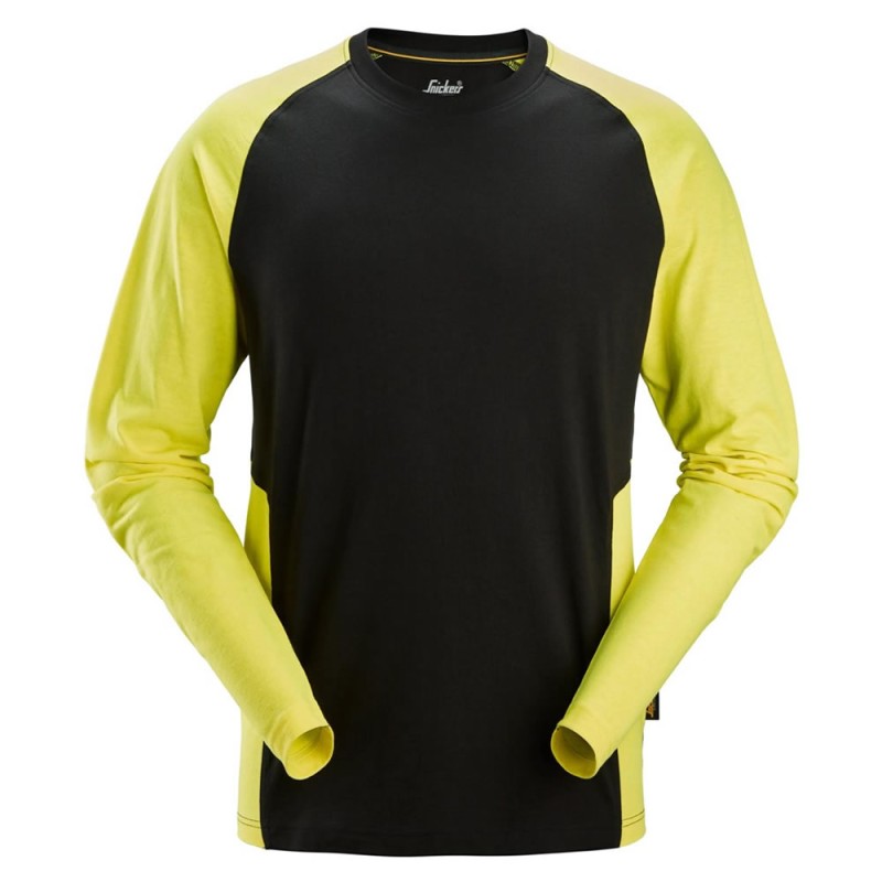 Snickers 2450 Two-Coloured Long Sleeve T-Shirt