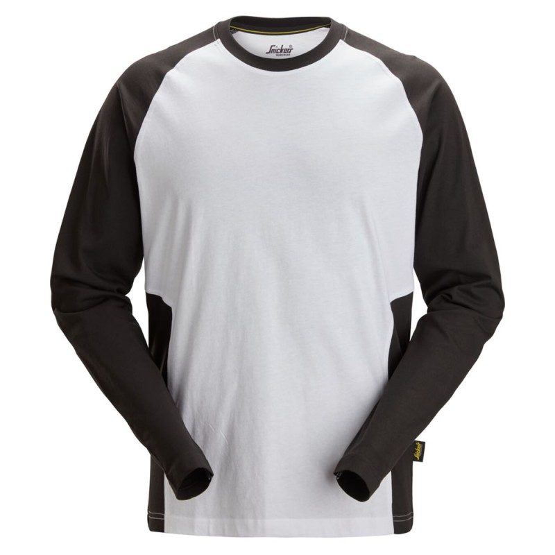 Snickers 2450 Two-Coloured Long Sleeve T-Shirt