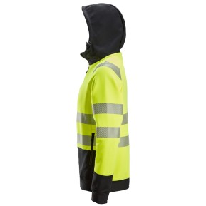 Snickers 2839 Hi-Vis AllroundWork Full Zip Hoodie