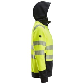 Snickers 2839 Hi-Vis AllroundWork Full Zip Hoodie