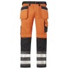 Snickers Hi Visibility Work Trousers 3233