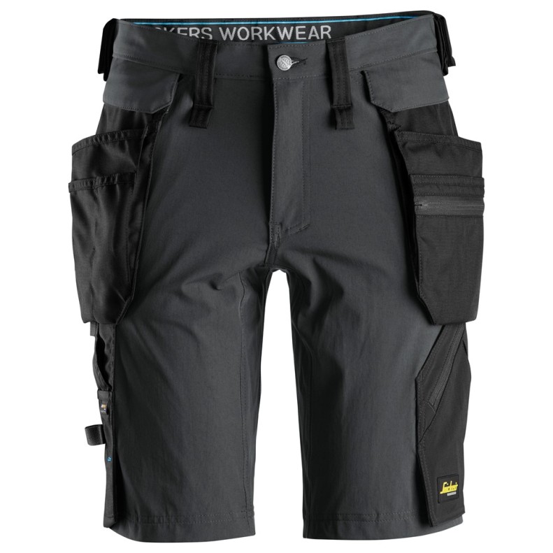 Snickers 6108 LiteWork Stretch Shorts Holster Pockets
