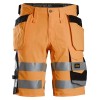 Snickers 6135 Hi-Vis Class 1 Stretch Shorts+ Holster Pockets