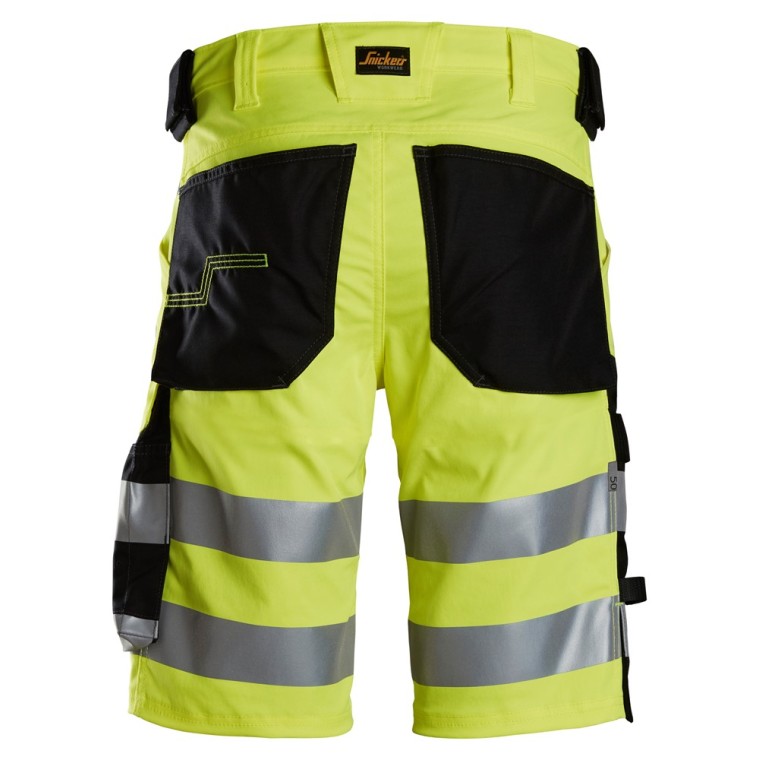 Snickers 6136 Hi-Vis Class 1 Stretch Shorts