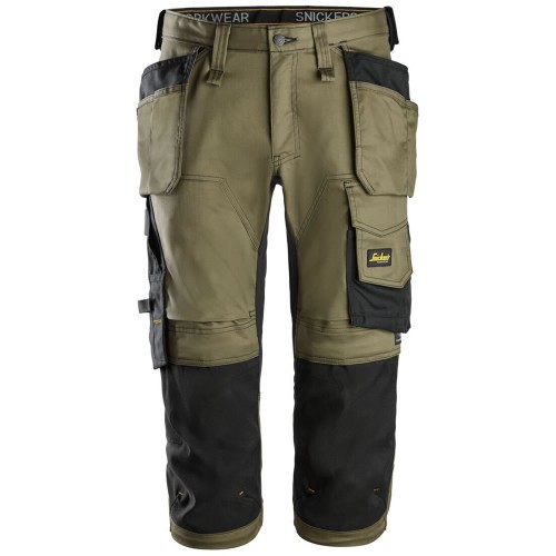 Snickers 6142 White Stretch Pirates Holster Pockets Painters
