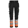 Snickers 6234 Hi-Vis Stretch Trousers Holster Pockets