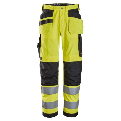 Snickers 6238 Hi Vis Trousers Holster Pockets