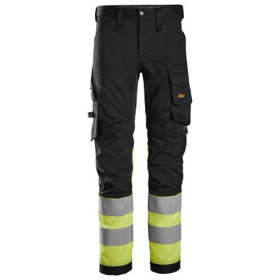 Snickers 6334 Hi-Vis Stretch Trousers