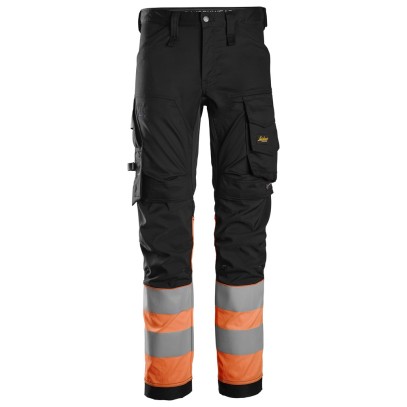 Snickers 6334 Hi-Vis Stretch Trousers