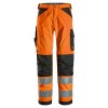 Snickers 6338 Hi Vis Work Trousers