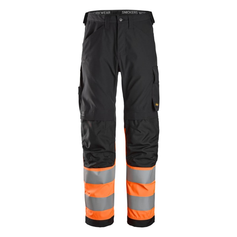 Snickers 6339 Hi Vis Work Trousers