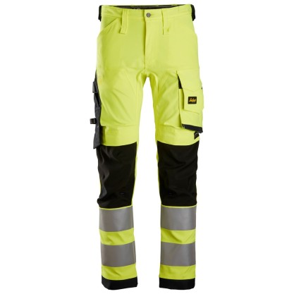 Snickers 6343 AllroundWork Hi-Vis Stretch Trousers